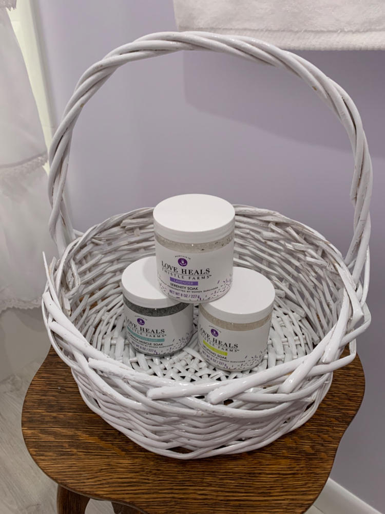 Bath Soak Trio - Customer Photo From Maryellen Kobrin