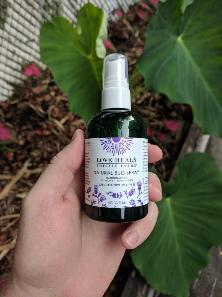 Natural Bug Spray - Customer Photo From David T.