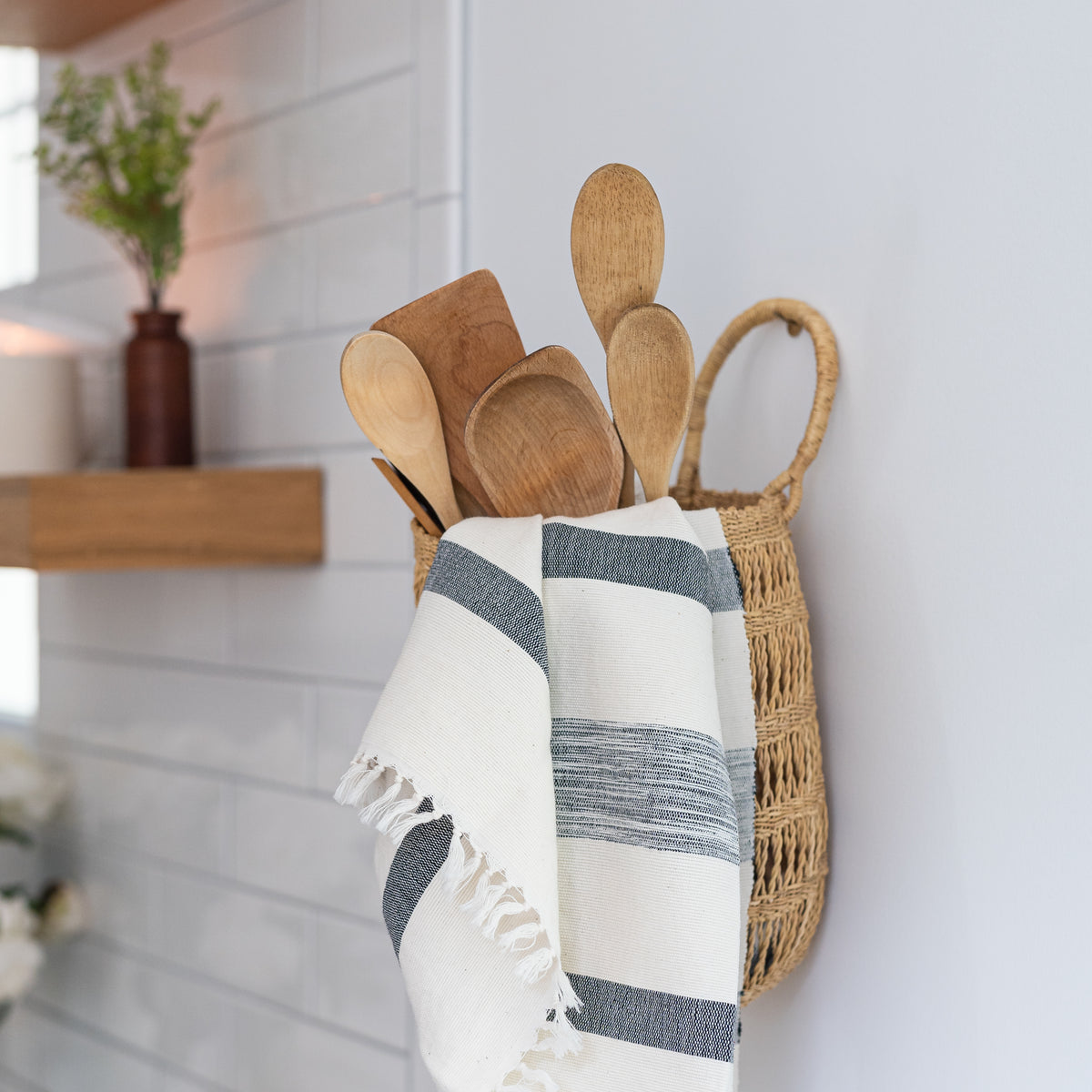Charcoal Tea Towel