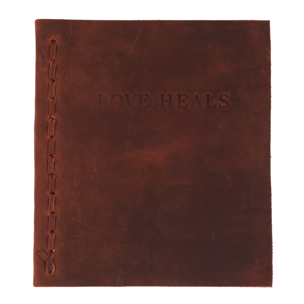 Love Heals Leather Journal