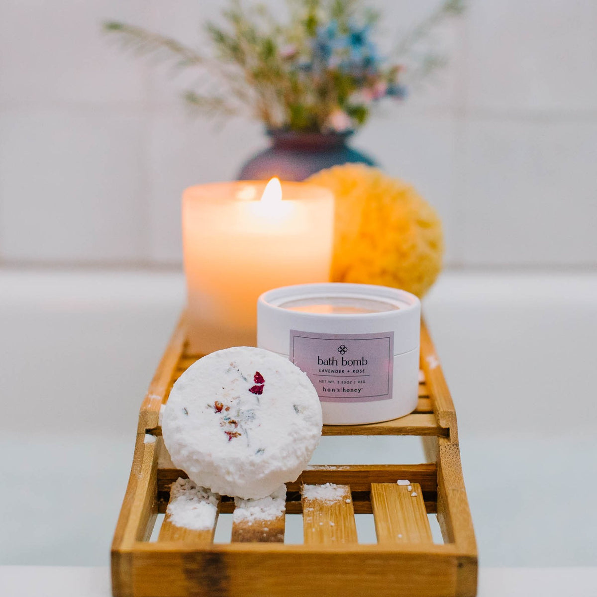 Lavender Bath Bomb
