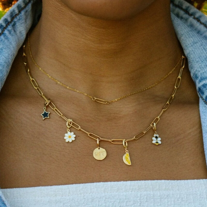 Lemon Gold Charm