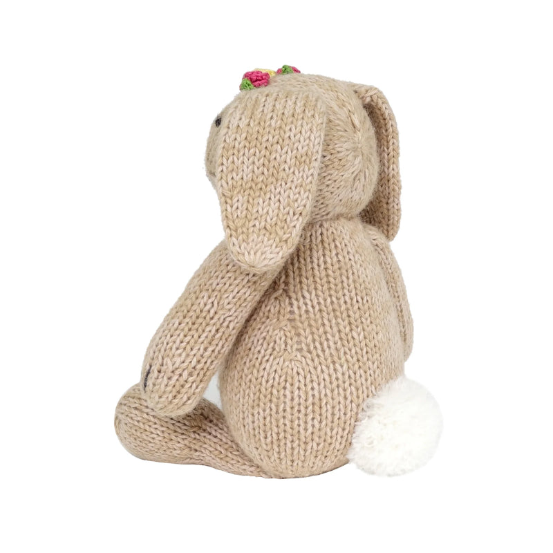 Handknit Stuffed Bunny