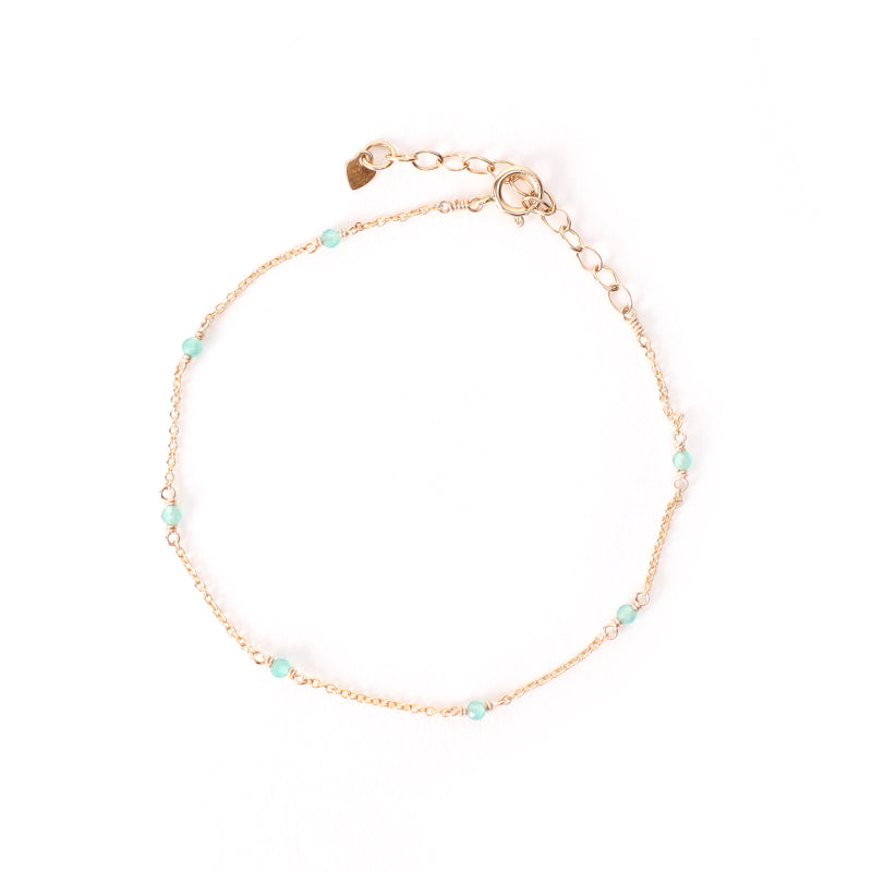 Dainty Gemstone Bracelet