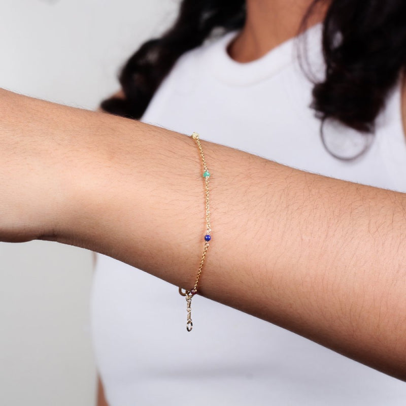 Dainty Gemstone Bracelet