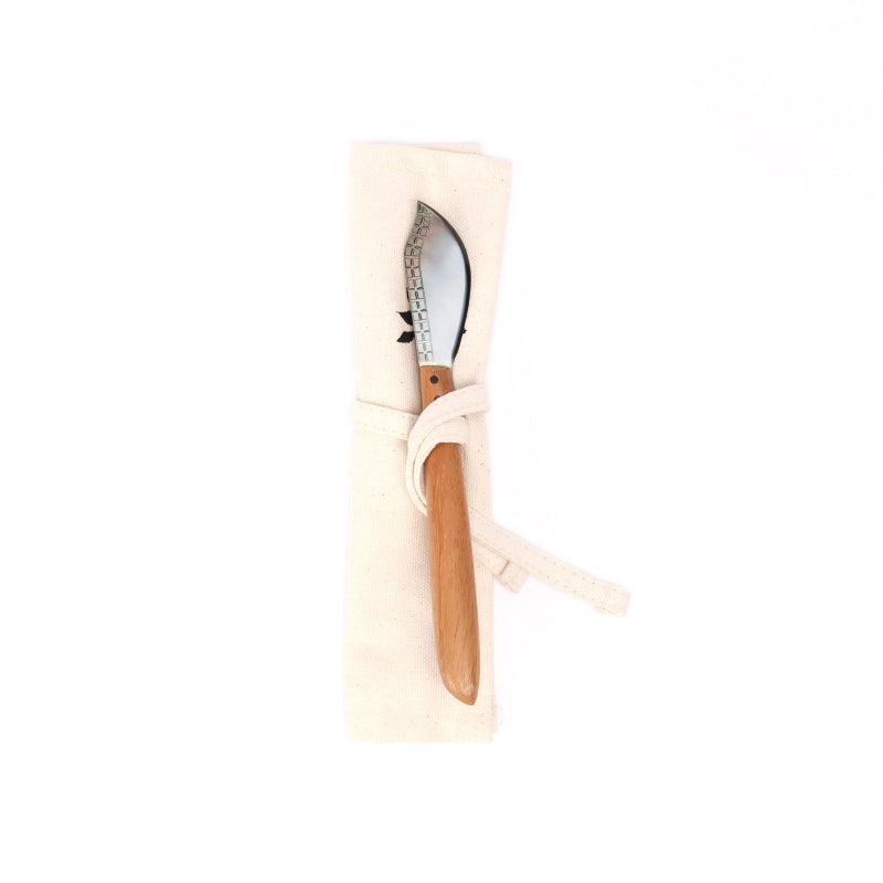 Hand-Carved Cheese Knife