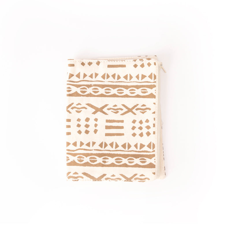 Handprinted Passport Cover
