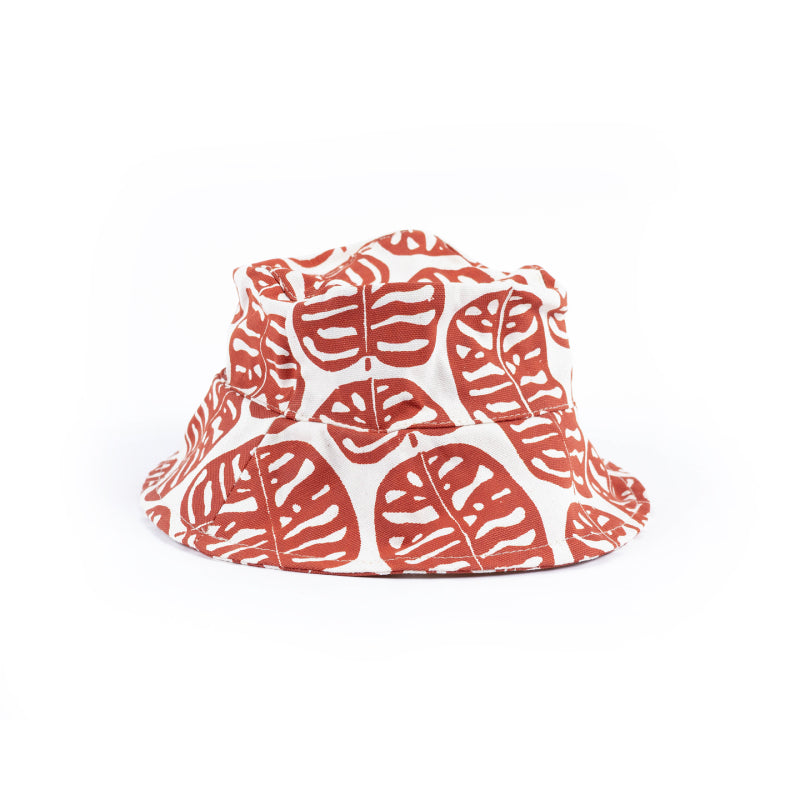 Handprinted Canvas Bucket Hat