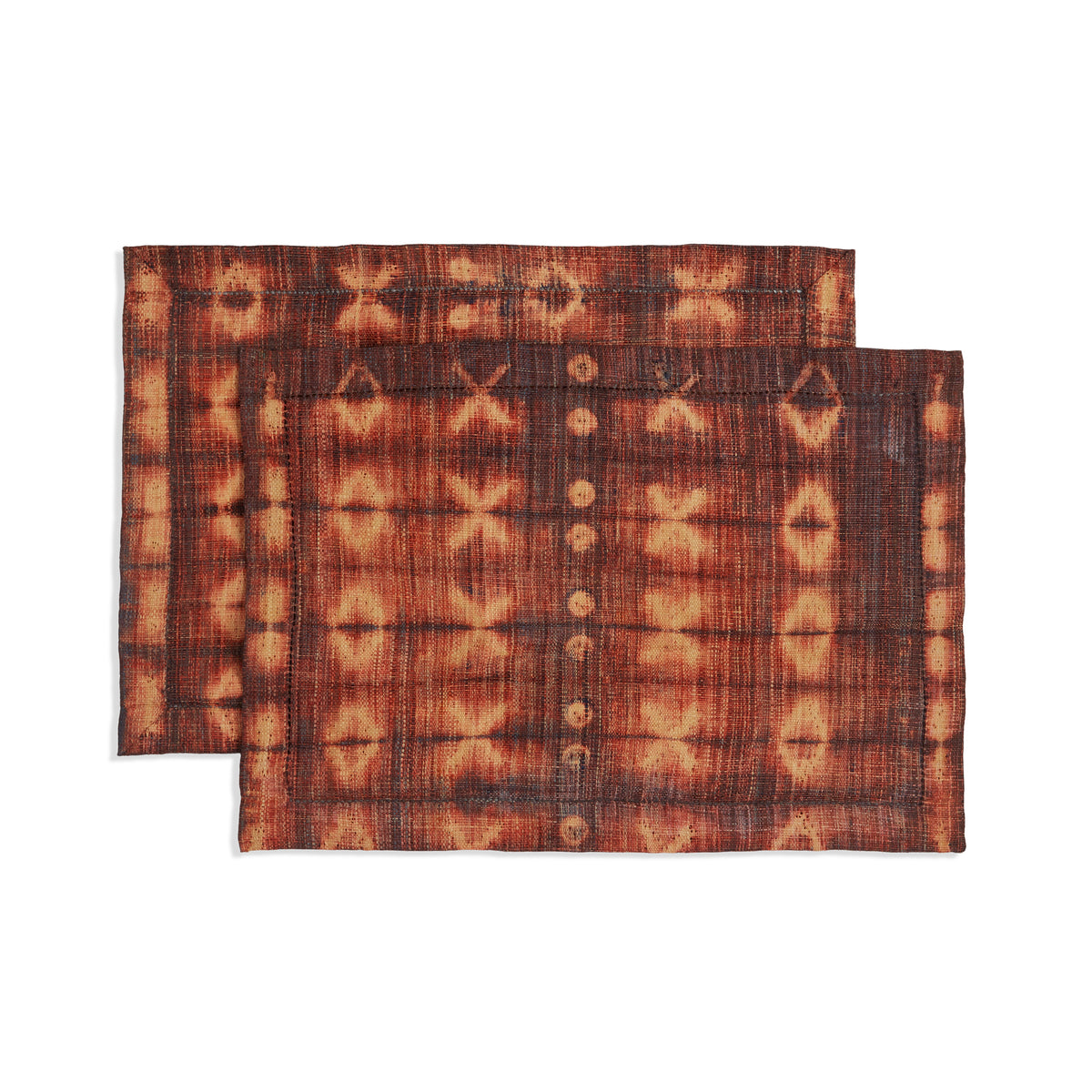 Raffia Shibori Placemat Set