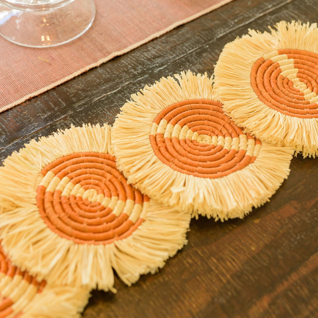 Earthen Woven Coasters