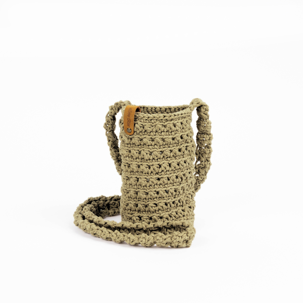 Crochet Water Bottle Bag